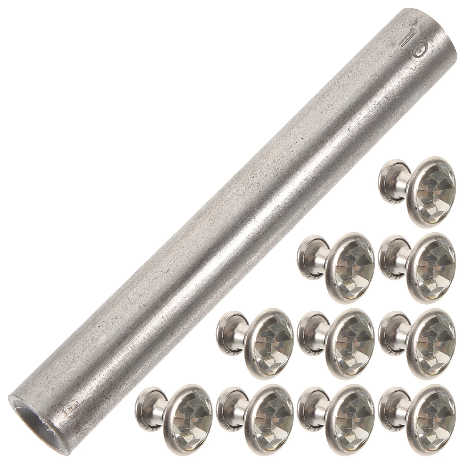 

1 Set Of Rivet Setting Tool Professional Sturdy Spike Setter For Craft Diy Metal Fixing Handwork Repairing Rhinestones Accessory