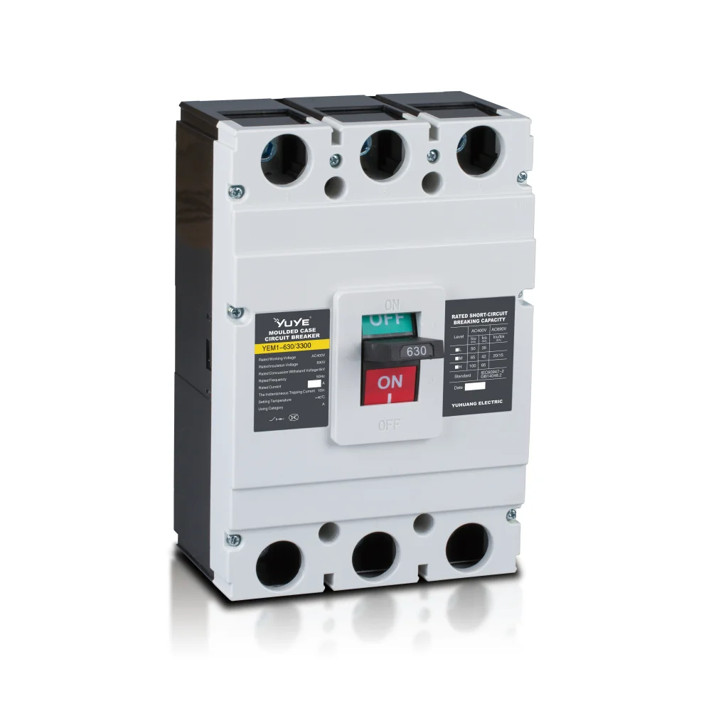 

123 YUYE High Quality Manufacturer OEM ODM MCCB 3P 4P Moulded Case Circuit Breaker For Industrial Control 400A 500A 630A