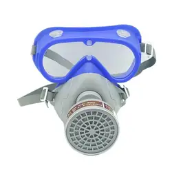 Full Face Gas Mask  Biological Radioactive Contamination Gasmask Respirator Filter Radiation DustproofRespirator R2LB