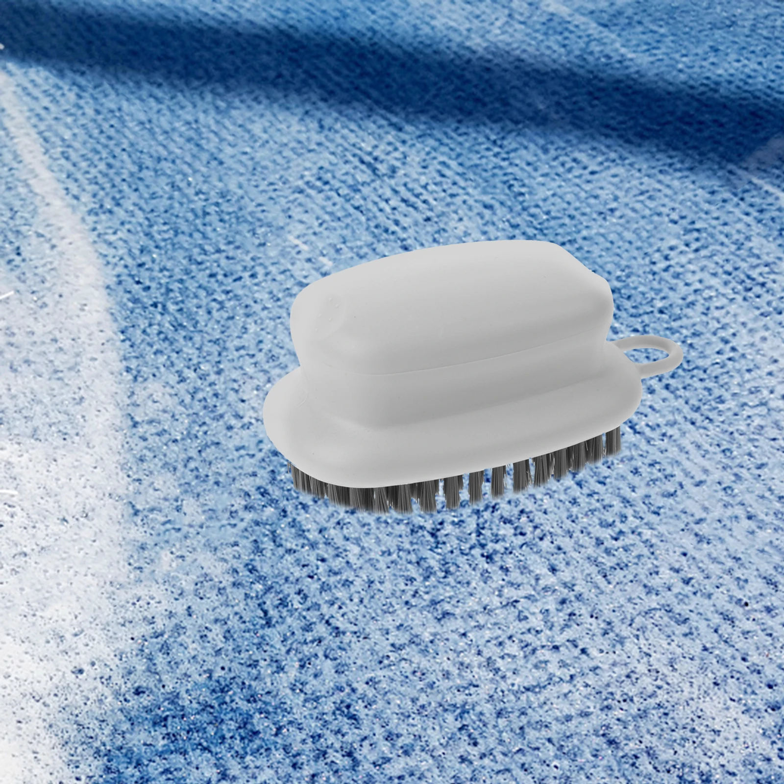 

Laundry Brush Sponge Cleaning Scouring Pad Powerful Scrubbing Surface Durable Material Kitchen Bathroom Household Use