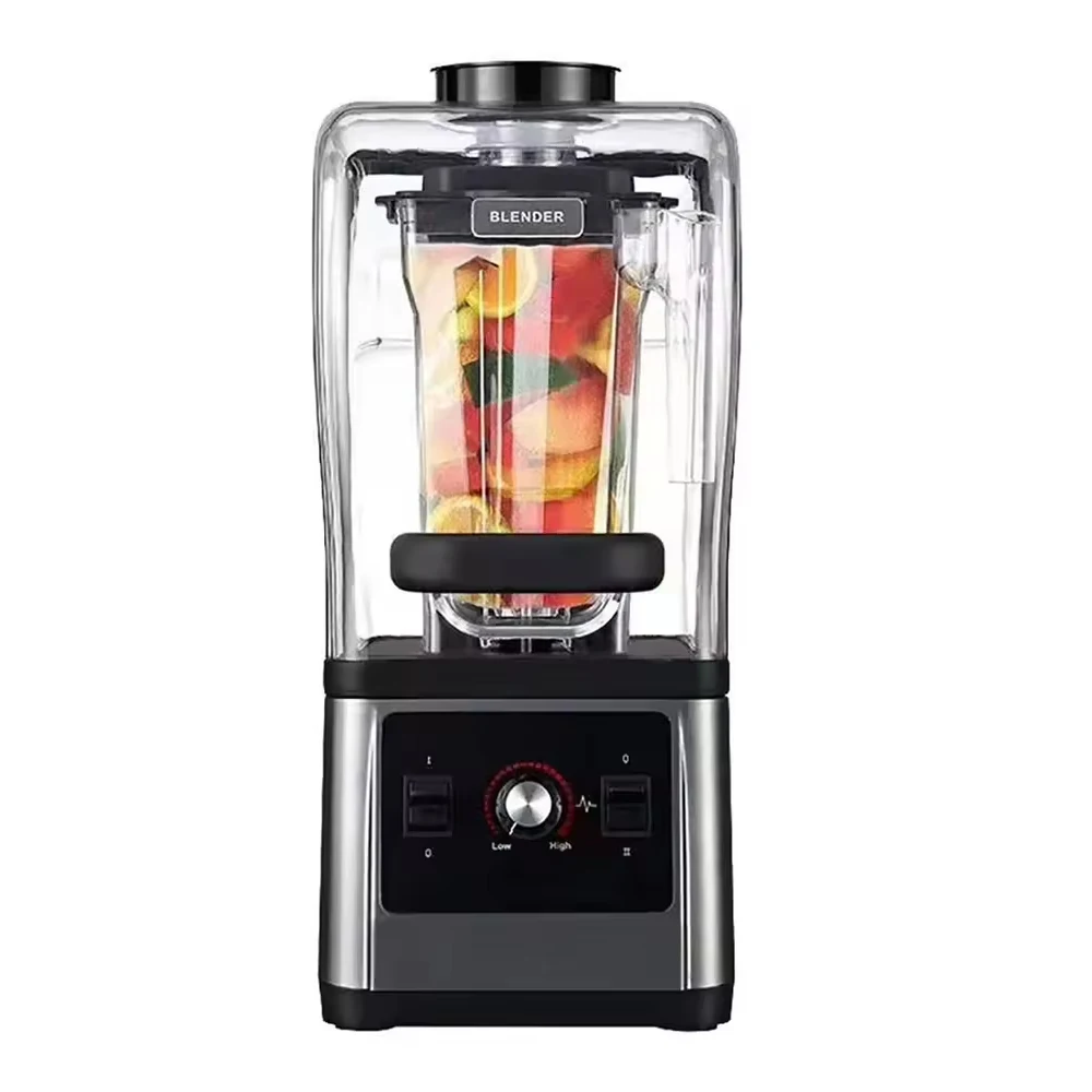 Commercial 1.6L Blender Machine 2200W Smoothie Maker Electric Mixer Kitchen Fresh Fruit Juice Blender