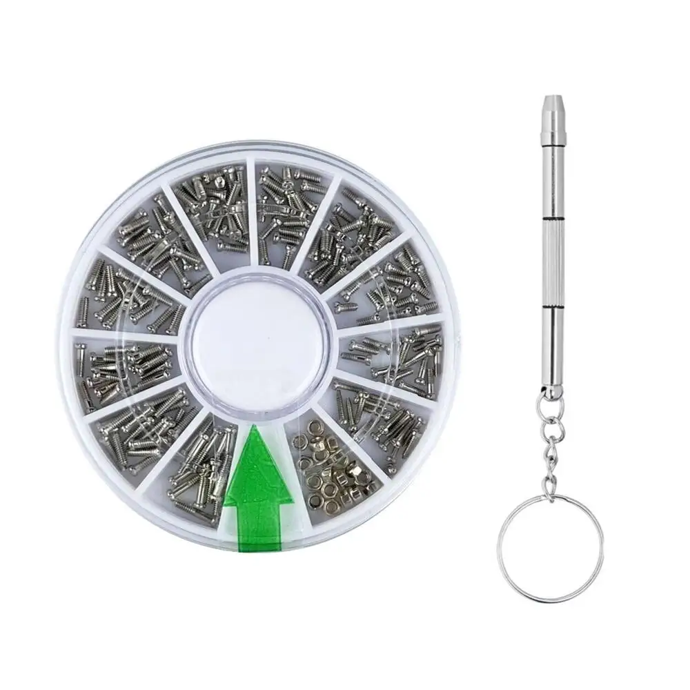 240 peças parafusos sortidos porcas mini pequenas tornillos 12 tipos para reparar óculos de sol telefone relógios óculos m1 a m1.4