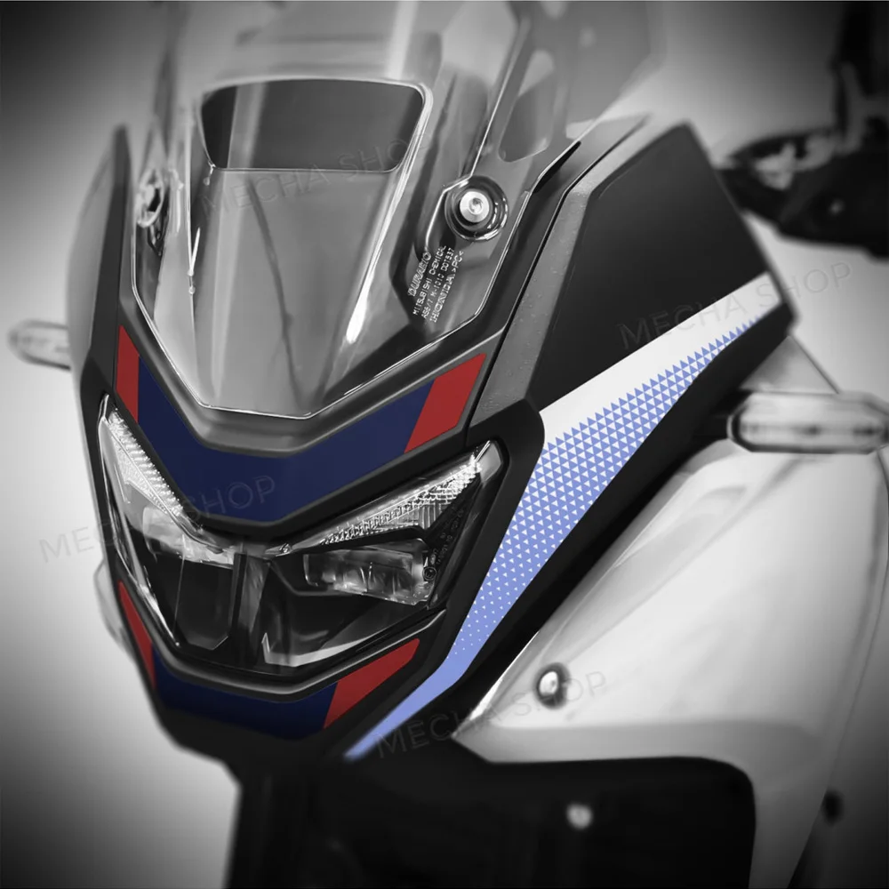 For XL750 Transalp 2025 Front Sticker 3D Resin Sticker Protection Kit Motorcycle Accessories 3