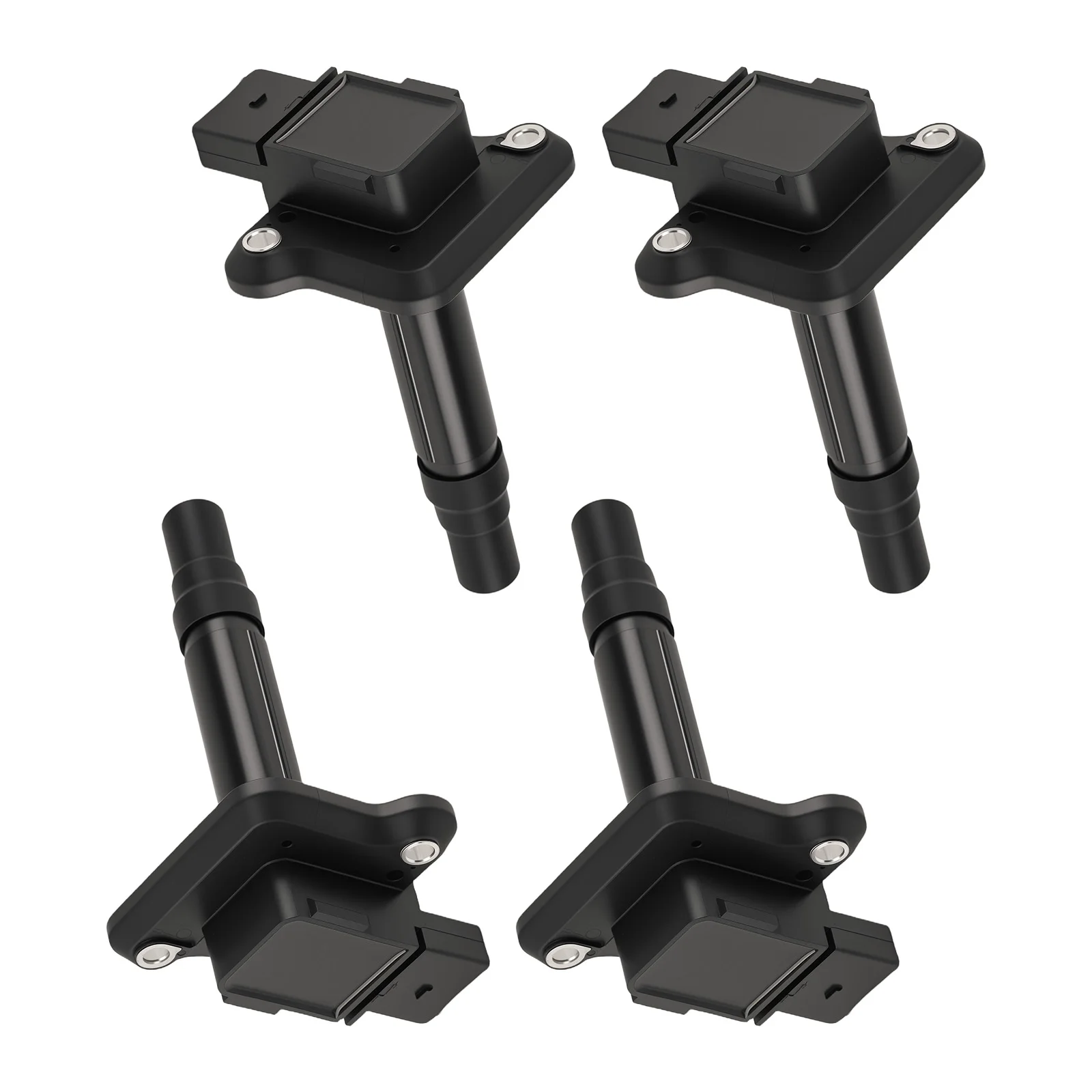

4x Ignition Coil Assembly for VW Audi 1.8L 4.2L 1999-2004 UF274 Black DQ50107A