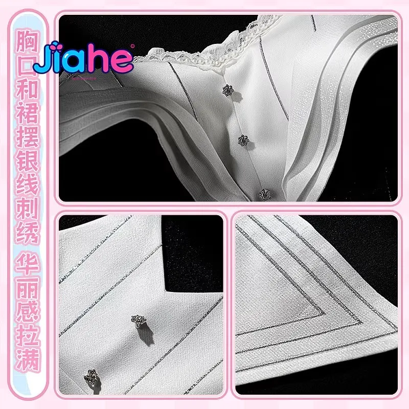 

Arknights Amiya Game Suit Elegant Dress Uniform Cosplay Costume Halloween Carnival Party Role Play Outfit Women New Lolita Dress