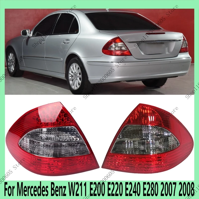 For Mercedes Benz W211 E200 E220 E240 E280 2007 2008 Auto Parts Tail Light Assembly Turn Light Brake Light Rear Bumper LED Light