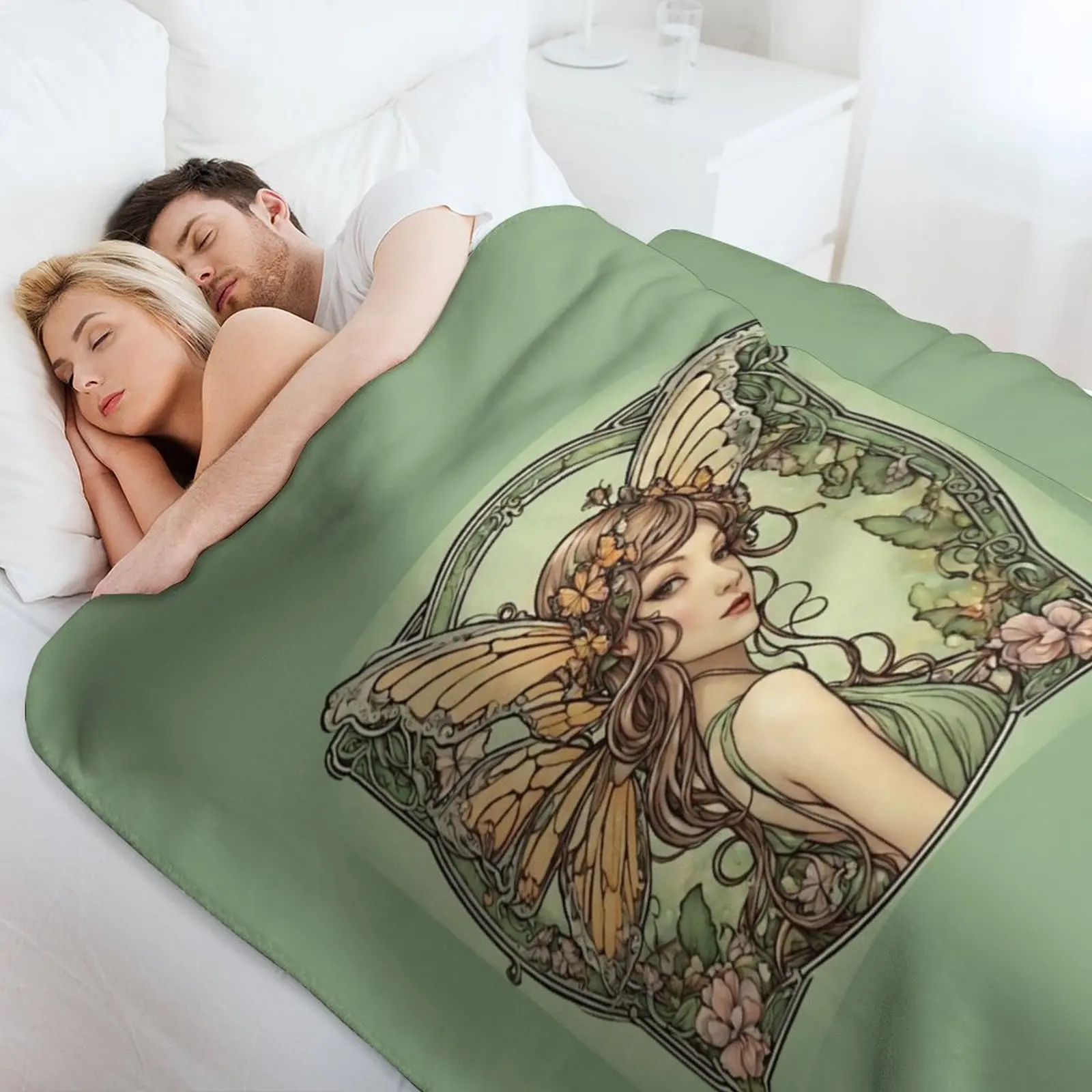 Butterfly Fairy Throw Blanket Blankets Sofas Of Decoration Softest Soft Beds Decorative Sofa blankets ands Flannel Blankets 4