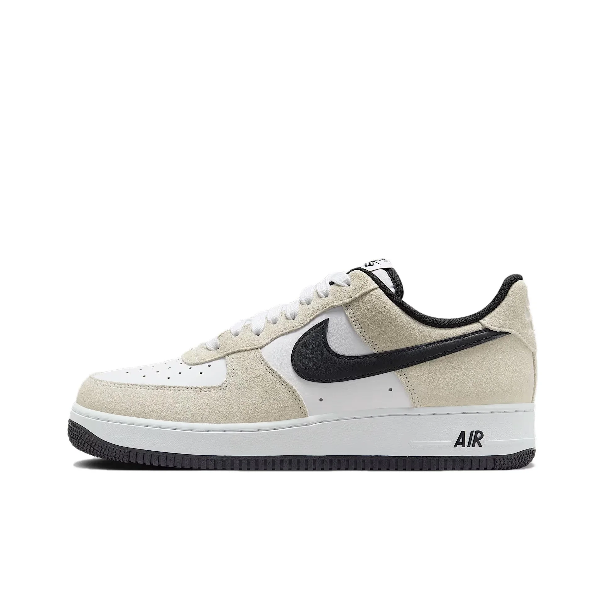 Nike Air Force 1 Slip Resistant Abrasion Resistant Low top Skateboard Shoes Men's White Brown IB6388-100