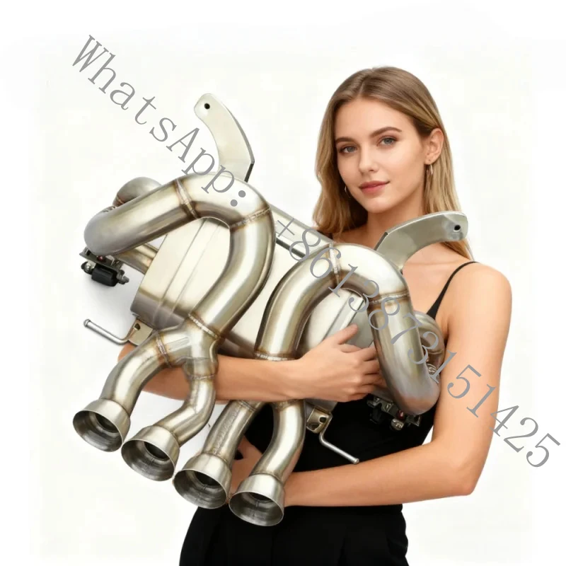 

Подходящие глушители Catback с высокой пропускной способностью для выхлопных систем LP700 LP750 2011-2018, глушитель выхлопных газов