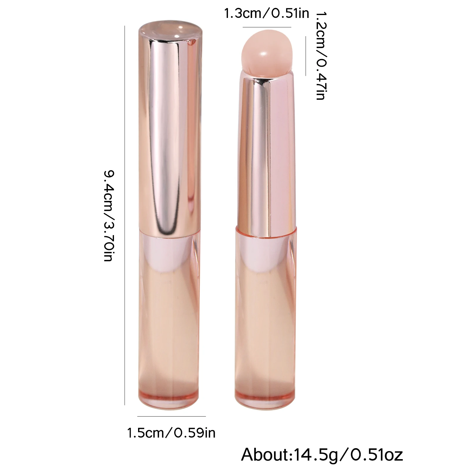 Nail Art Silicone Brush Reusable Mirror Powder Pigment Applying Manicure Tool Gradient Effect Nail Arts Silicone Applicator tool - view 6