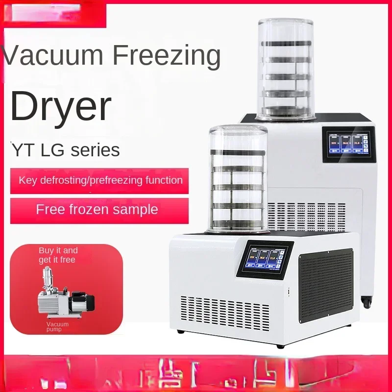 

Laboratory Home Standing Desktop Vacuum Freeze Dryer Freeze Dryer