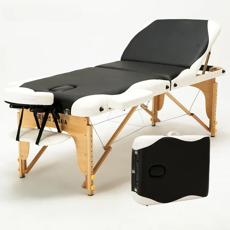 

Massage bed Beauty Salon Physiotherapy Folding Massage Table Beds Professional Chiropractic Equipment Portable Thai Pilates