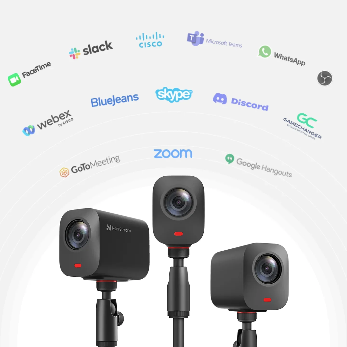 Nearstream Wholesale 40x Hybrid Zoom Live Stream Camera Live Streaming Equipment,Live Broadcast Camera For Iphone And Android