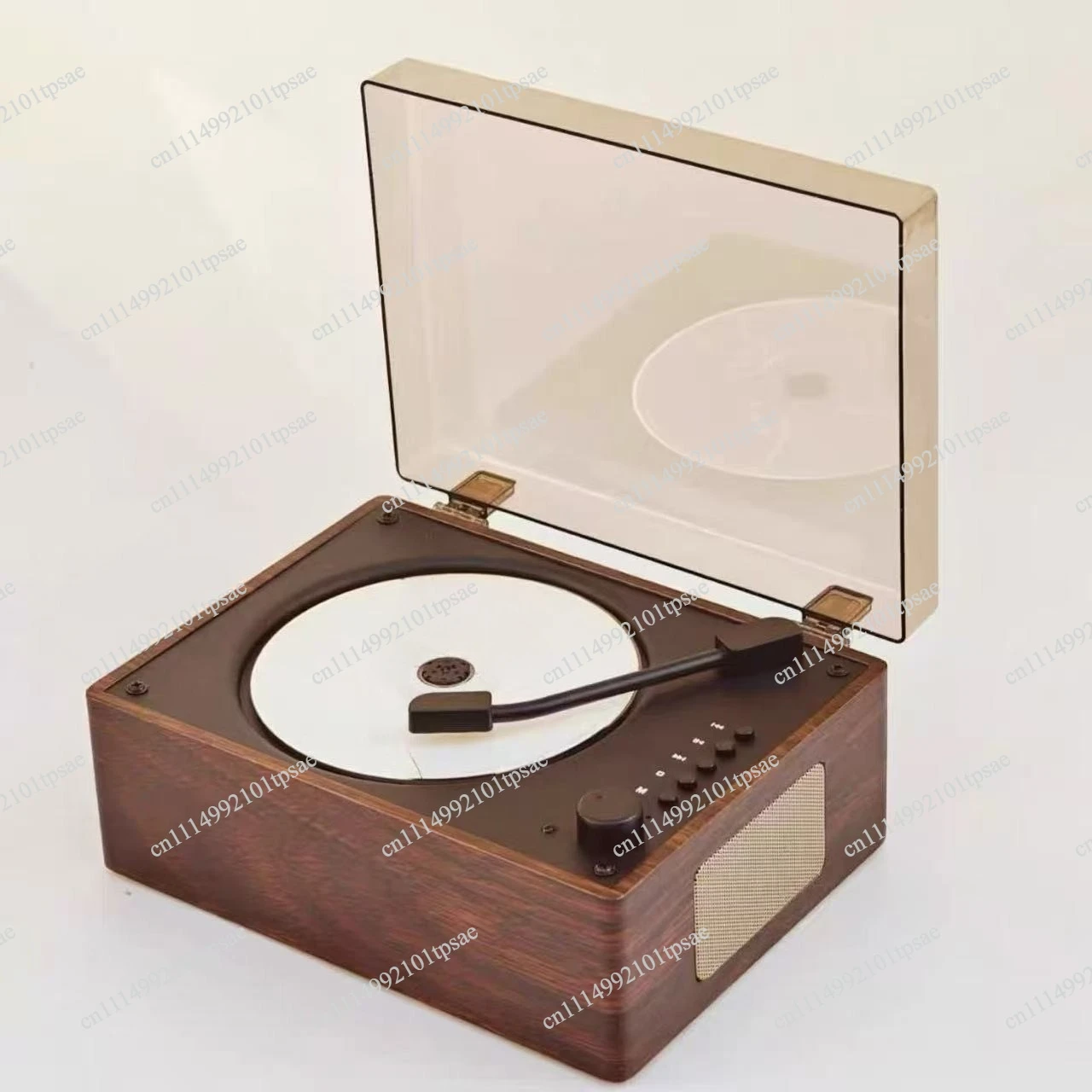Retro CD player rechargeable wireless Bluetooth 5.0 speaker portable home music player USB 3.5mm desktop CD player