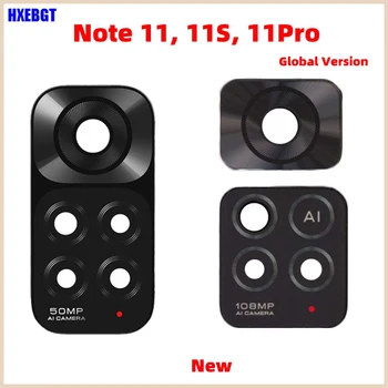 Kamera Objektiv Glas Für Xiaomi Redmi Hinweis 11, 11S, 11 Pro 4G/5G Zurück Kamera glas Objektiv Smartphone Teile