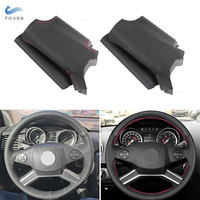 For Mercedes Benz GL M R Class X164 W164 R320 R350 R400 Braids On Car Steering Wheel Leather Cover Trim Accessories with tools