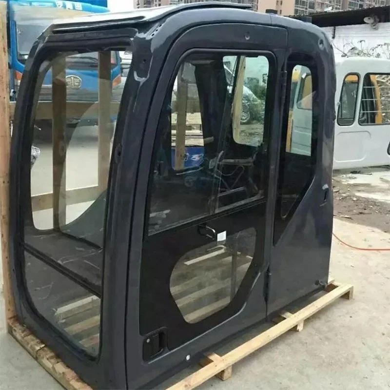 SK200-8 Operator Cabin Door Assembly SK200LC-8 for Kobelcco Excavator With Glass