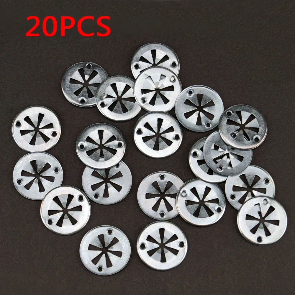 

20pcs Car Metal Washer Buckle N903-350-04 N90335006 Car Seat Clamping Plate Washer Covers For VW Audi Ford Seat Skoda