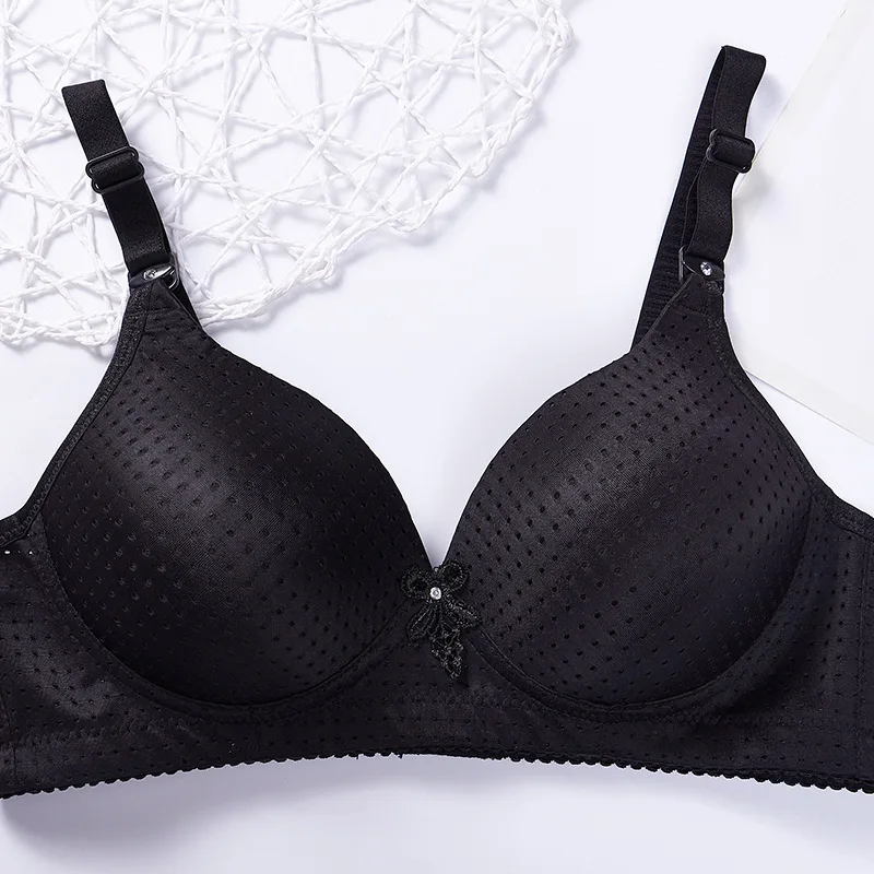 Neuer Damen-BH mit kleinem Cup, leichter BH für Mädchen und Erwachsene, bügellos, gerafft, atmungsaktiv, für Studentinnen