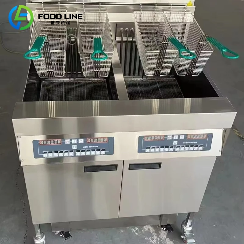 Customized Deep Fryer Easy Operation Simple Control Panel Suitable For Workers Beginners In Fast Food Restaurant Deep Fryers