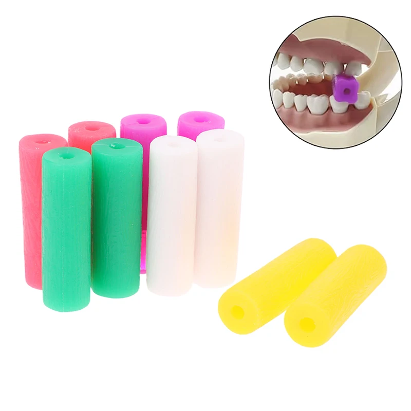 1 Pair Tooth Chew Aligners Dental Orthodontic Invisible Retainer Seater Teeth Aligner Chewies Silicone Stick Perfect Smile Fruit