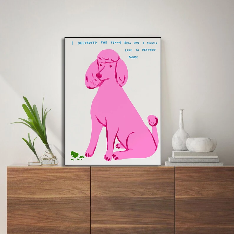 David Shrigley Classic Humorous Poster Print Canvas Pictures Home for Living Room Bedroom Wall Modern Decor Frameless Painting