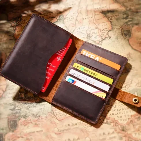 Custom Card Wallet Passport Sleeve Cutting Die Wooden Mold DIY Handmade Leather Punch Tool
