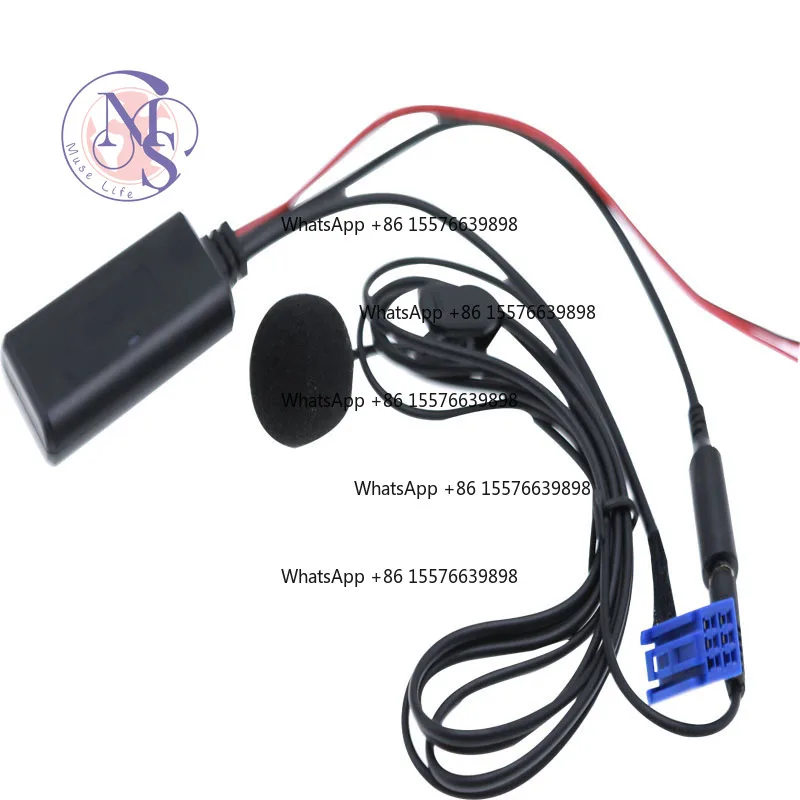 Bluetooth AUX Radio Adapter, Car Audio Stereo Receiver Harness for Audio Upgrade