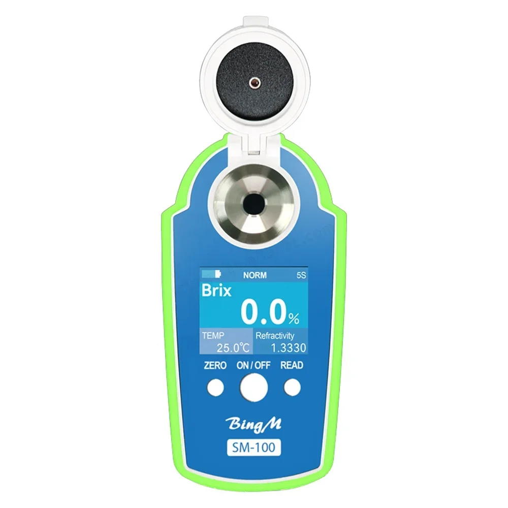 Brix Refractometer Handheld Portable Brix Refractometer 0-35% for Brix Measurement