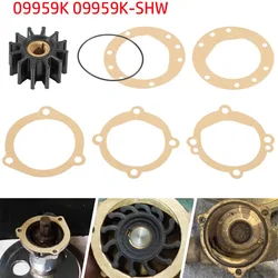 09959K 09959K-SHW 12 Blade Impeller Kit Replacement for Sherwood Water Pump, for Sierra , Yamaha ,Jabsco ,Volvo/OMC More