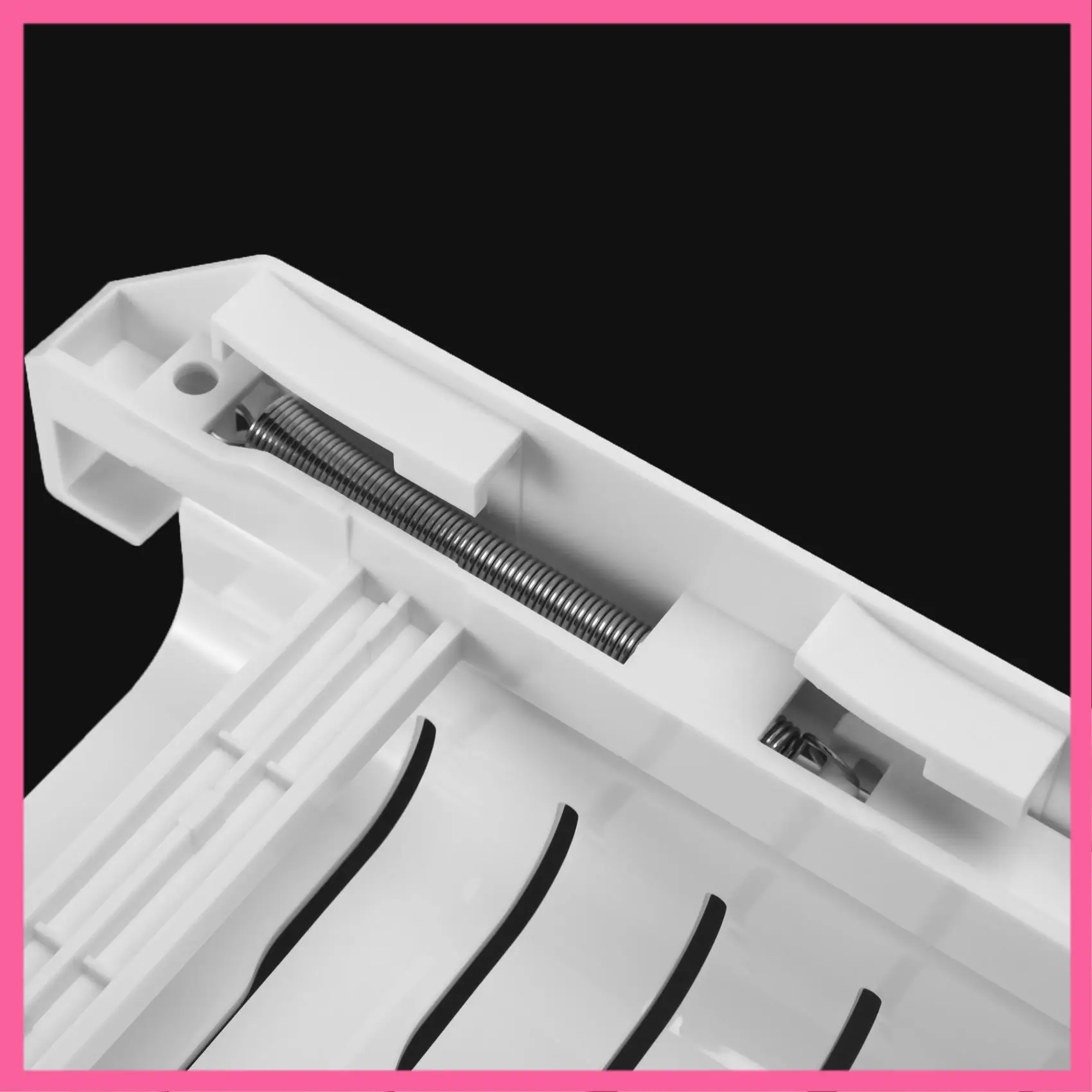 Abnm pendurado rack de armazenamento geladeira pendurado clipe de armazenamento bandeja de trilho deslizante para saco de alimentos zip-bag titular fresco