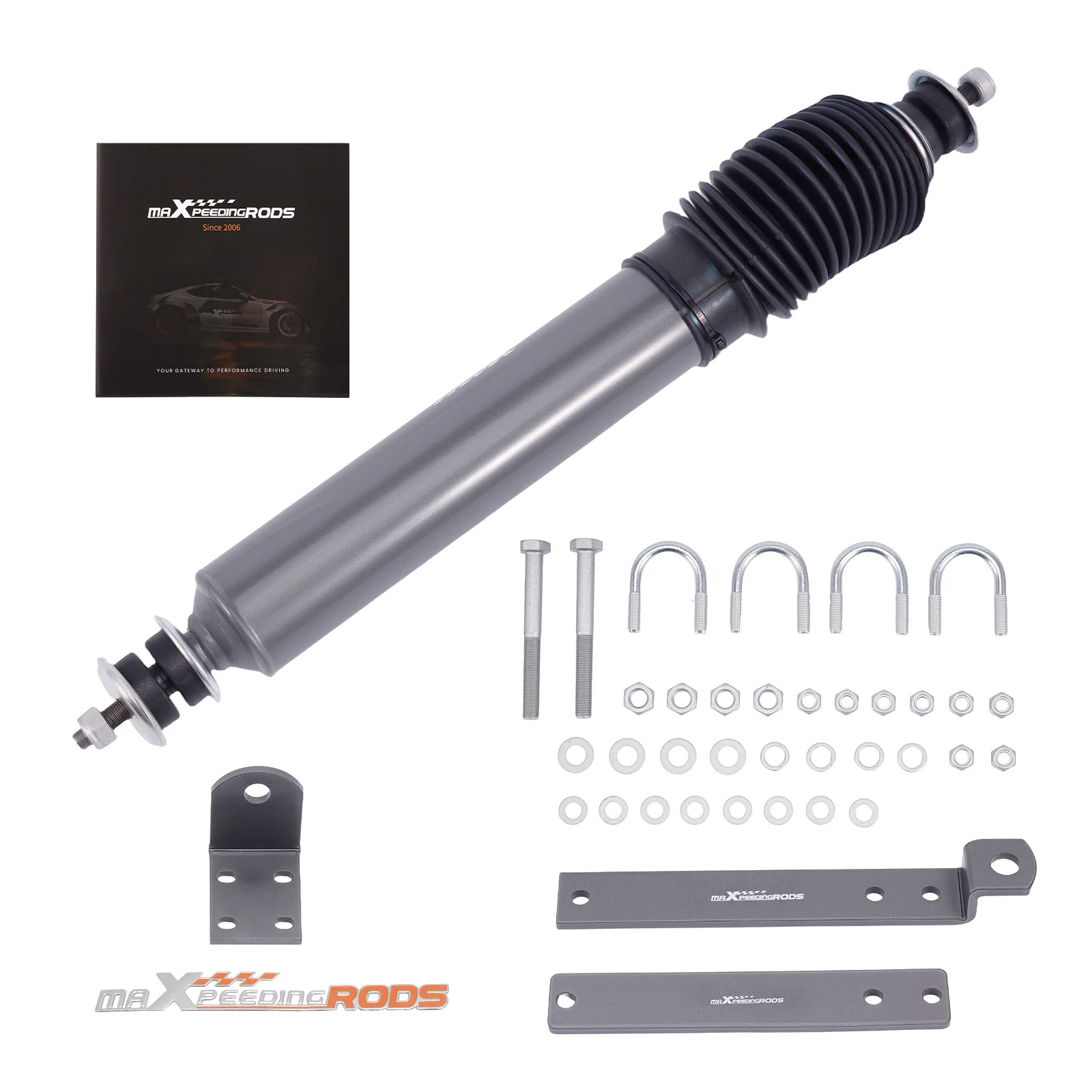 

Single Steering Damper for Ford Explorer 91-1994 2WD/4WD 24.41" Extended Length