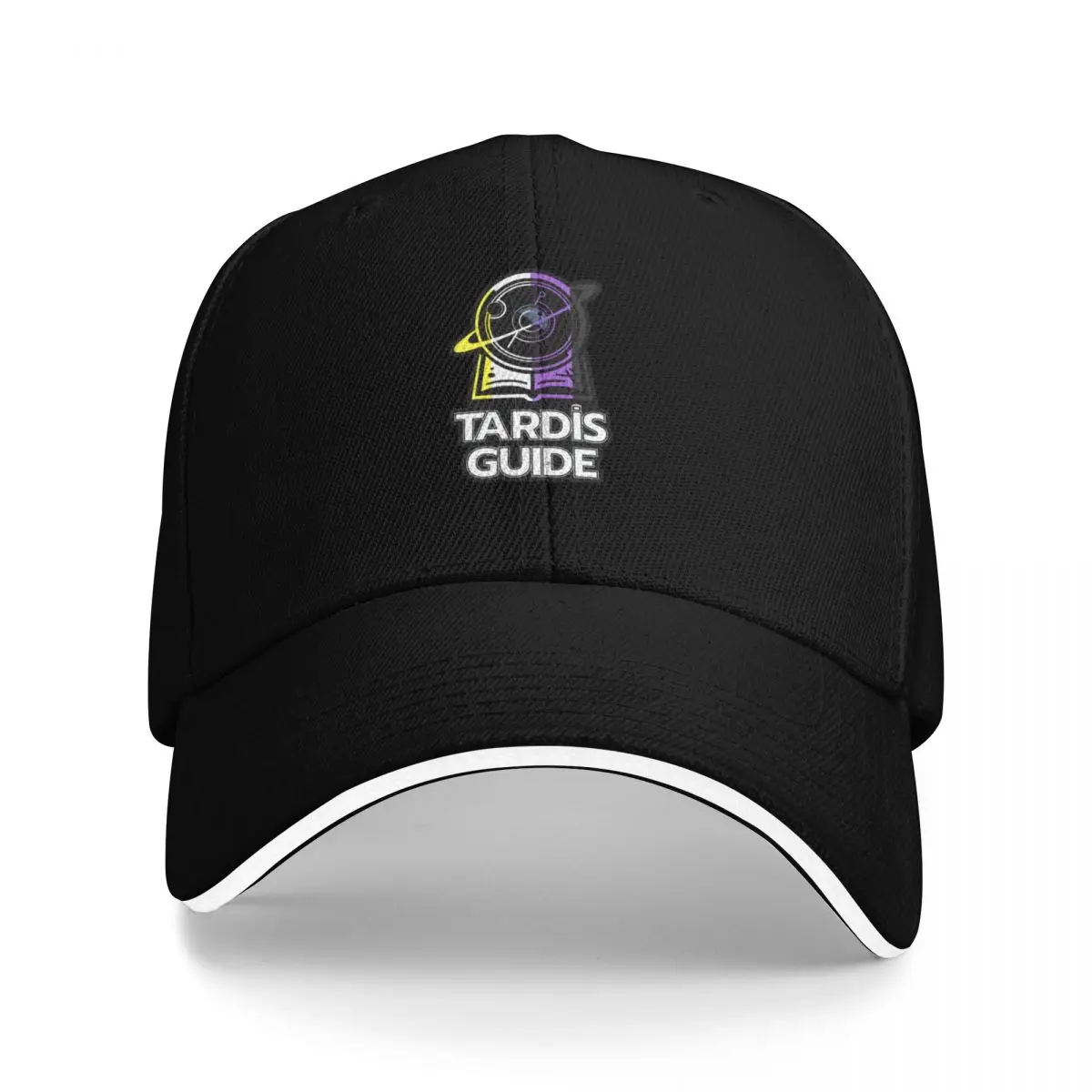 

TARDIS Guide Non-Binary Logo 2 Baseball Cap dad hat Luxury man cap Sun Hats For Women Men's