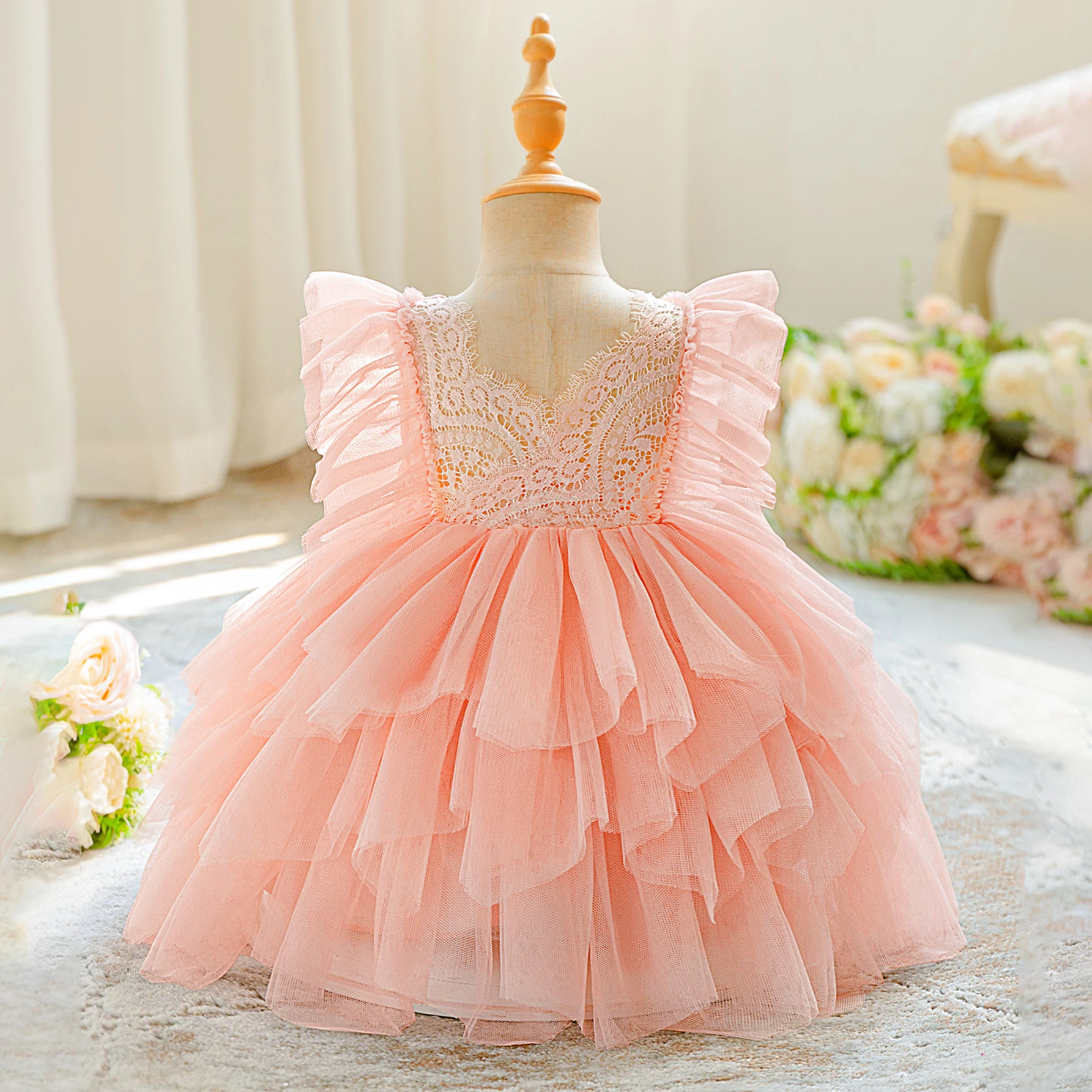 

Элегантное праздничное платье с бантом для маленьких девочек, платье подружки невесты на первый день рождения, свадебные вечерние платья для крещения ребенка, костюм принцессы для выпускного вечера