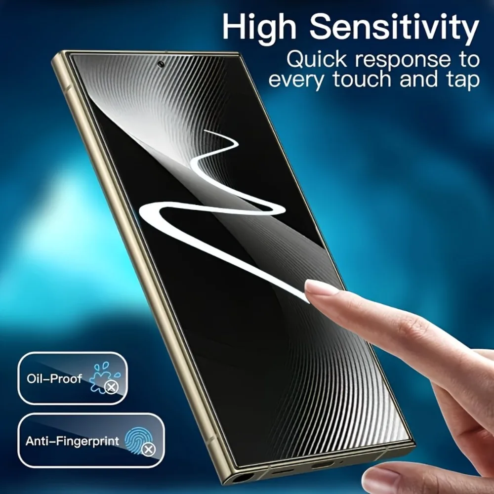 4Pcs Full Cover Tempered Glass Screen Protector for OnePlus 13 11 11R 12 12R 13T 13R 10 Pro 9H Hardness Scratch Resistant Glass view 6
