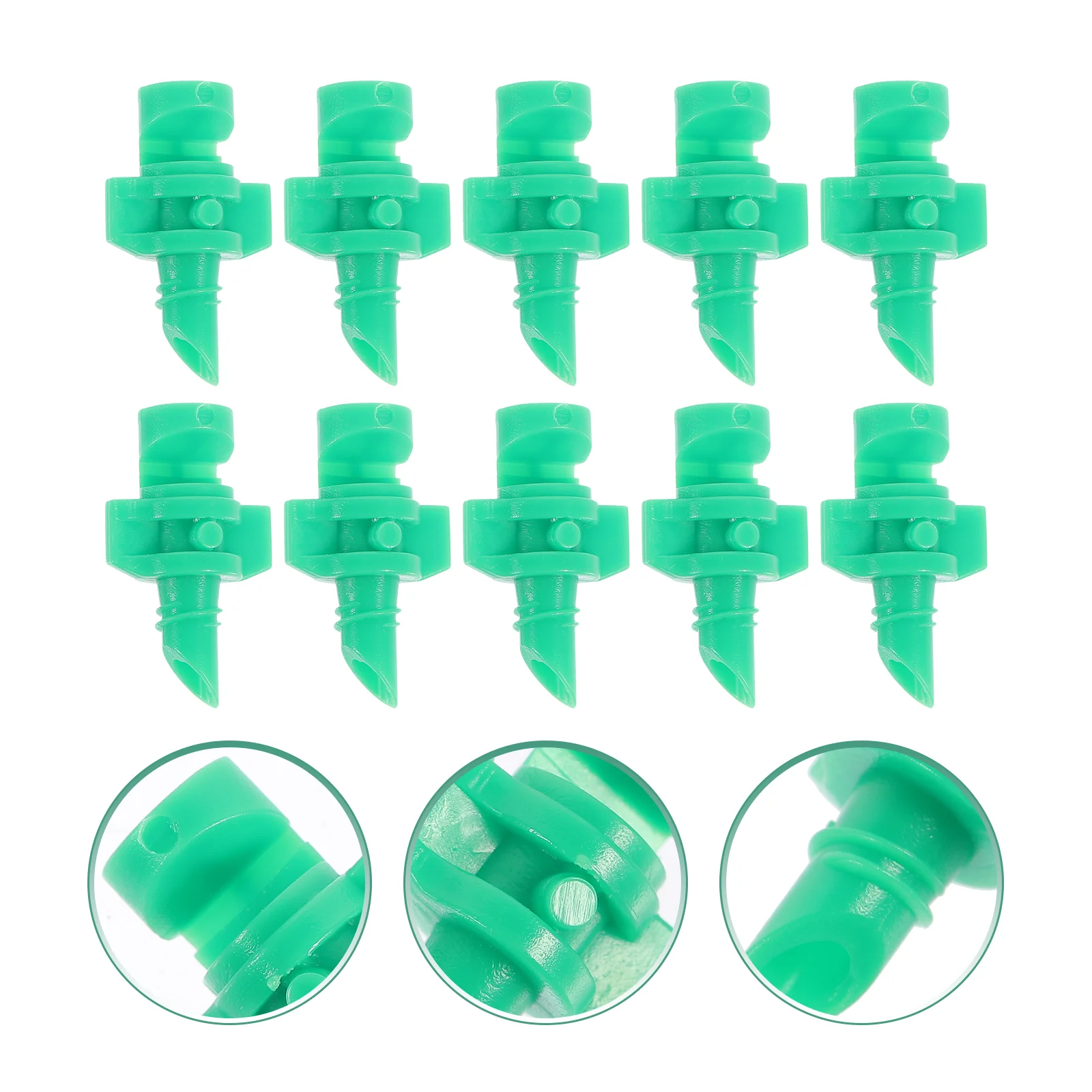 100 Pcs 180 Degree Atomizer Agricultural Mistorizer Irrigation Spray Nozzles Potted Plant