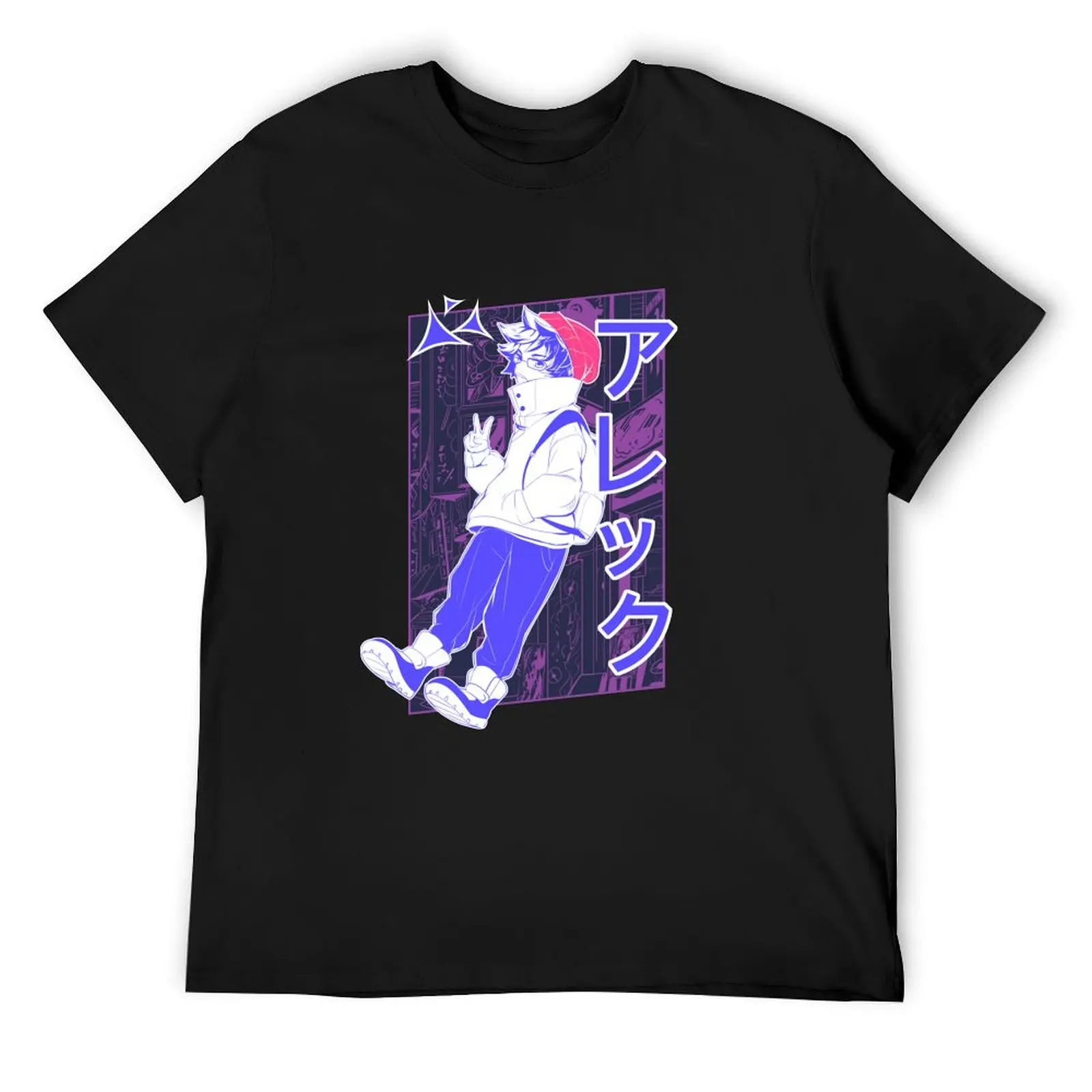 

Tokyo Nightlife [Purple] T-Shirt vintage t shirts sweat Men's t-shirts