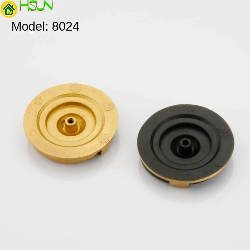 Lids Ming decoration concealed turn antique copper drawer handle Chinese black brass concealed buckle handle furniture hardware