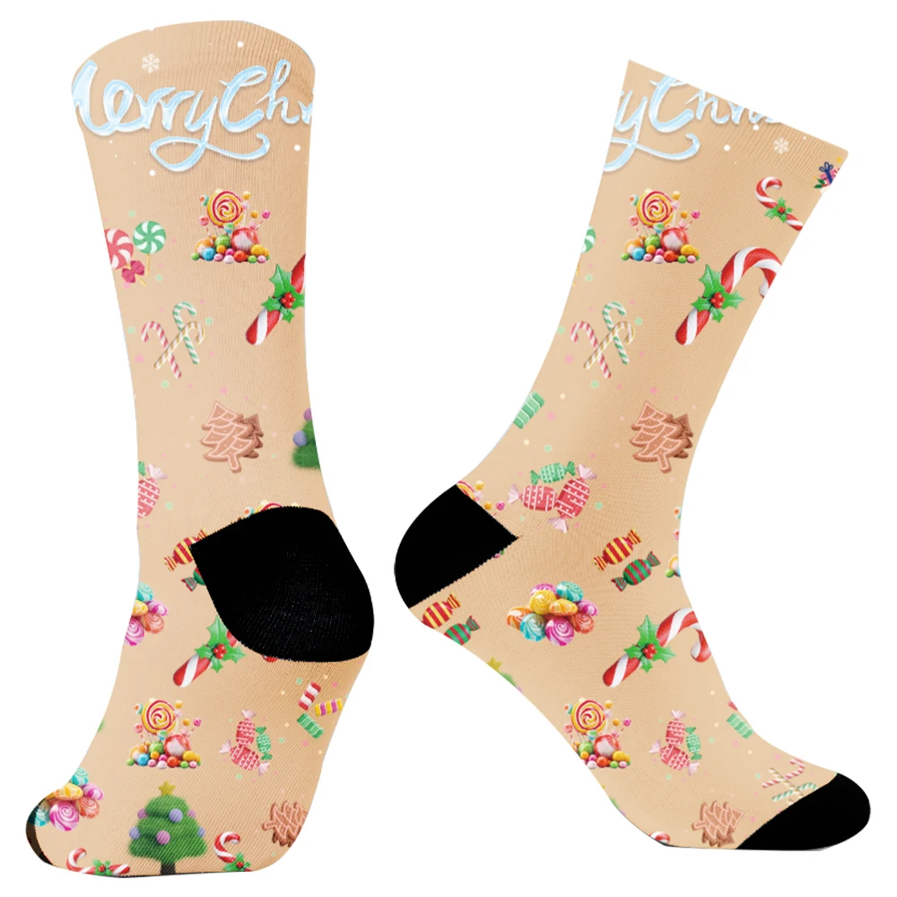 Socks Fashion All-match Breathable Business Simple Comfortable Classic Retro Head Print Casual Socks 2024 New