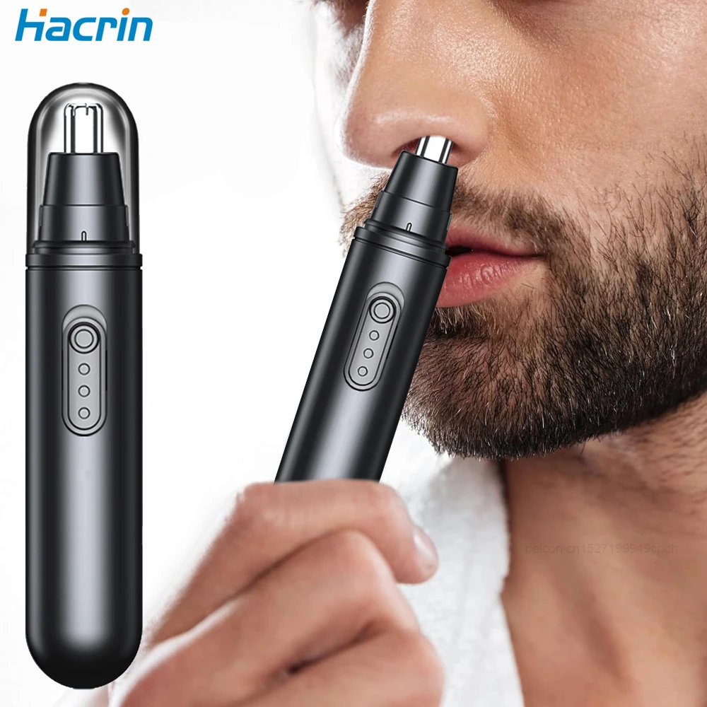 

Nose Hair Trimmer Potable Ear and Nose Hair Trimmer for Men Mini Electric Nose Hair Clipper USB Rechargeable Nose Hair Remover