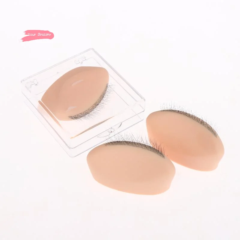 1 قطعة نموذج ممارسة رمش سيليكون مع ملحقات واقعية أداة تدريب الجفن قابلة لإعادة الاستخدام لتعلم تطبيق رمش #5