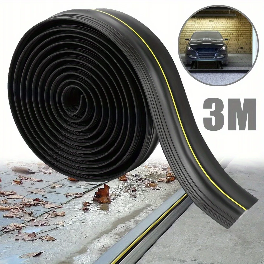 Guarnizione universale per la soglia del garage, sigillanti/adesivi, guarnizione impermeabile in gomma per la parte inferiore, ricambio.