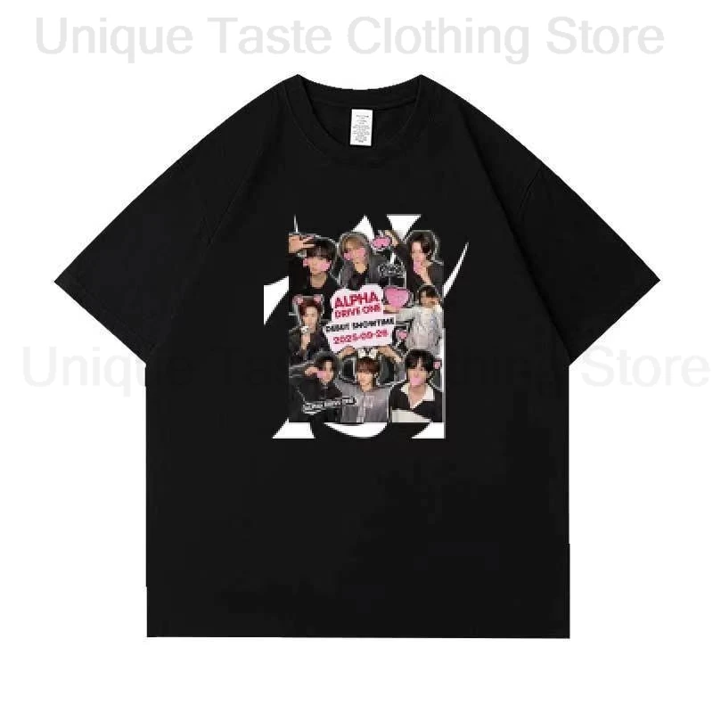 ALPHA DRIVE ONE T Shirt Kpop Fashion ALD1 Print T-shirt Streetwear