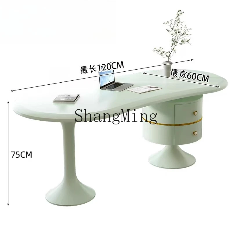 

CL style computer desk, desk desk medieval style study desk, home desk, Internet celebrity small apartment,