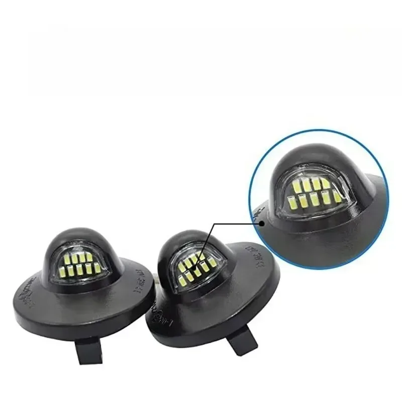 ل LED رقم الترخيص لوحة ضوء D F-150 90-14 Superduty F-250 F350 F-450 F-550 90-16 إكسبيديشن 97-02 الحارس 83-11 2 قطعة