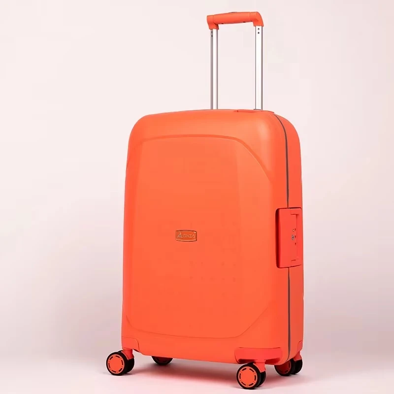 

Новая сумка для багажа на колесиках 20, 24, 28-дюймовый дорожный чемодан на колесиках TSA Customs Lock, модный багаж для женщин и мужчин, дорожная бордовая коробка