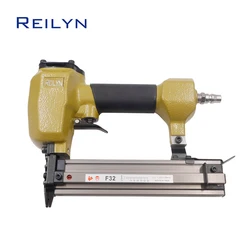 F32 Air Nailer Stapler 18Ga Small Fixing Nail Guns for Furniture plywood binding nailer small fastener nail gun