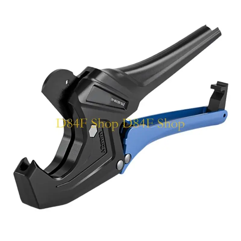 D84F Ratchet PVC Pipe Cutter Tool Straight Cut Pipe Cutter Mini Tube Cutter Ratchet