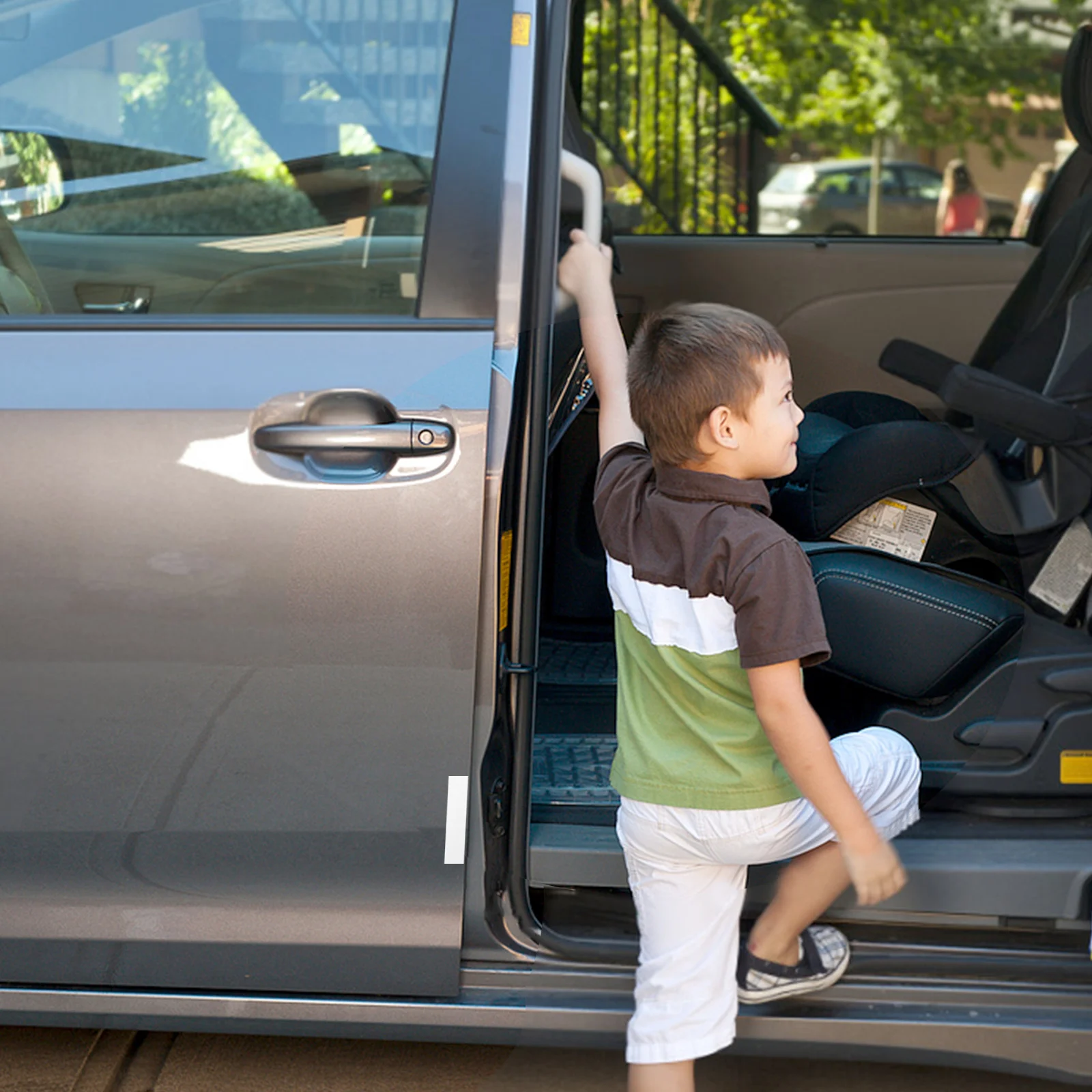 

4Pcs Car Door Edge Protector Anti-Collision Resistant Thickened Door Guard Self Adhesive Installation for All