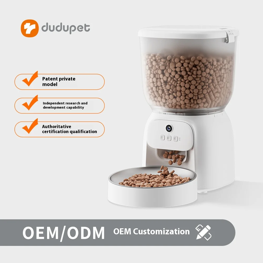 

4L smart automatic pet feeder, timed and quantified smart feeding machine, pet feeder for cats